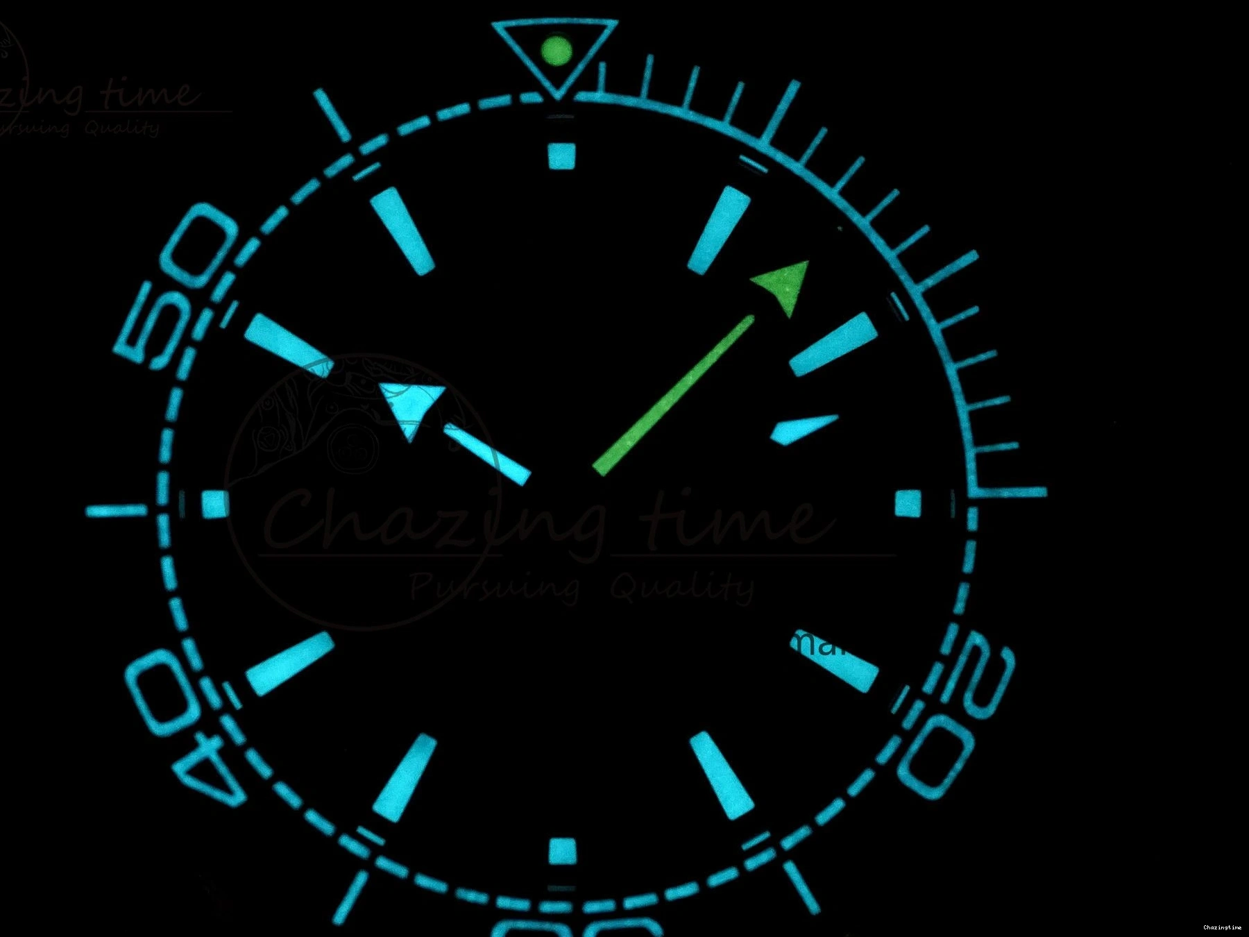 0323 Planet Ocean 43.5mm SS VSF 1:1 Best Edition Brown Bezel Sand Dial on Sand Rubber Strap A8900 Super Clone Neat 7710